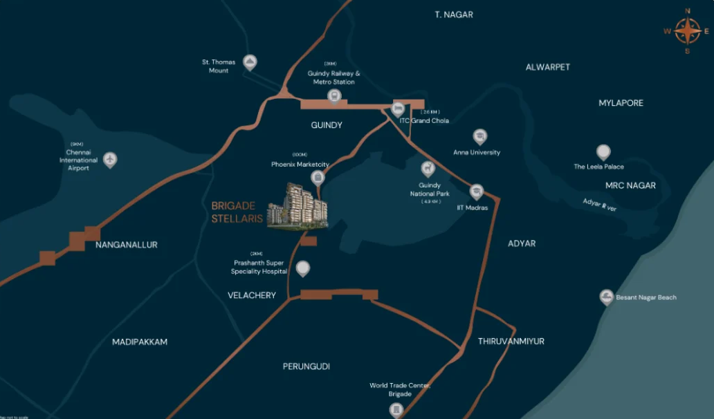 Brigade Stellaris Location Map